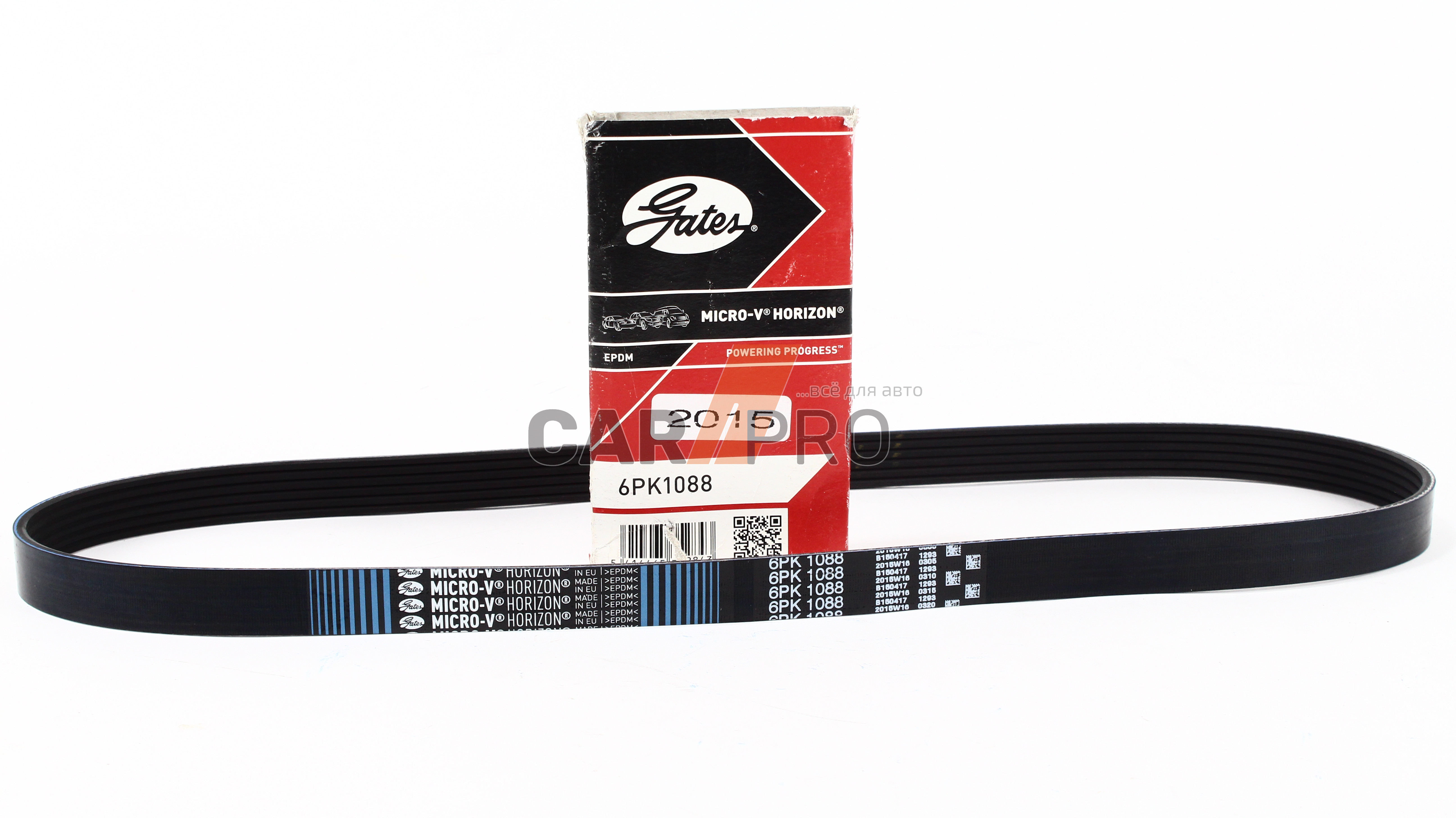 Ремінь генератора GATES 6PK1088 GATES