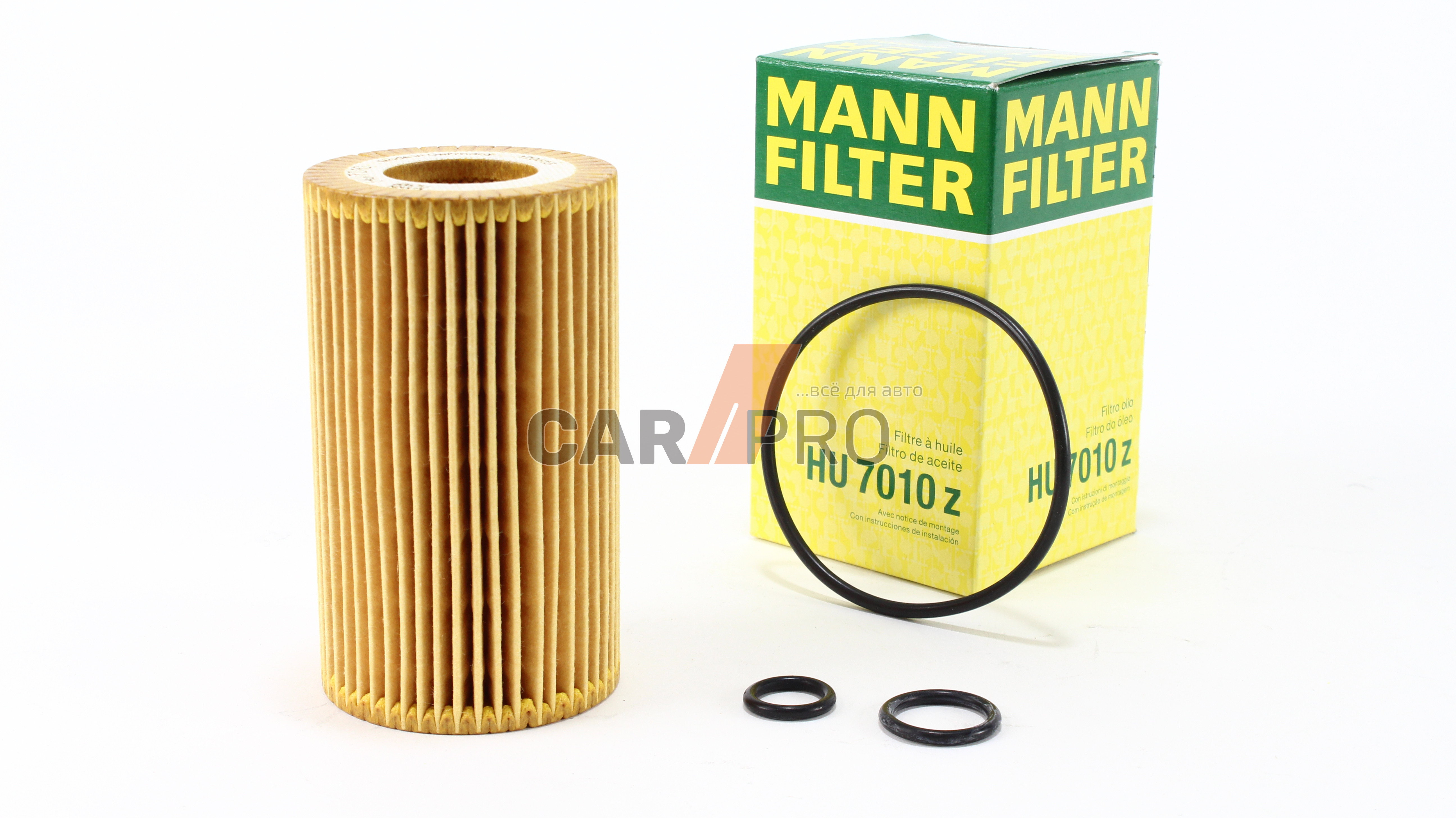 Фильтр масляный, OM651 2.2CDI 09- MANN-FILTER