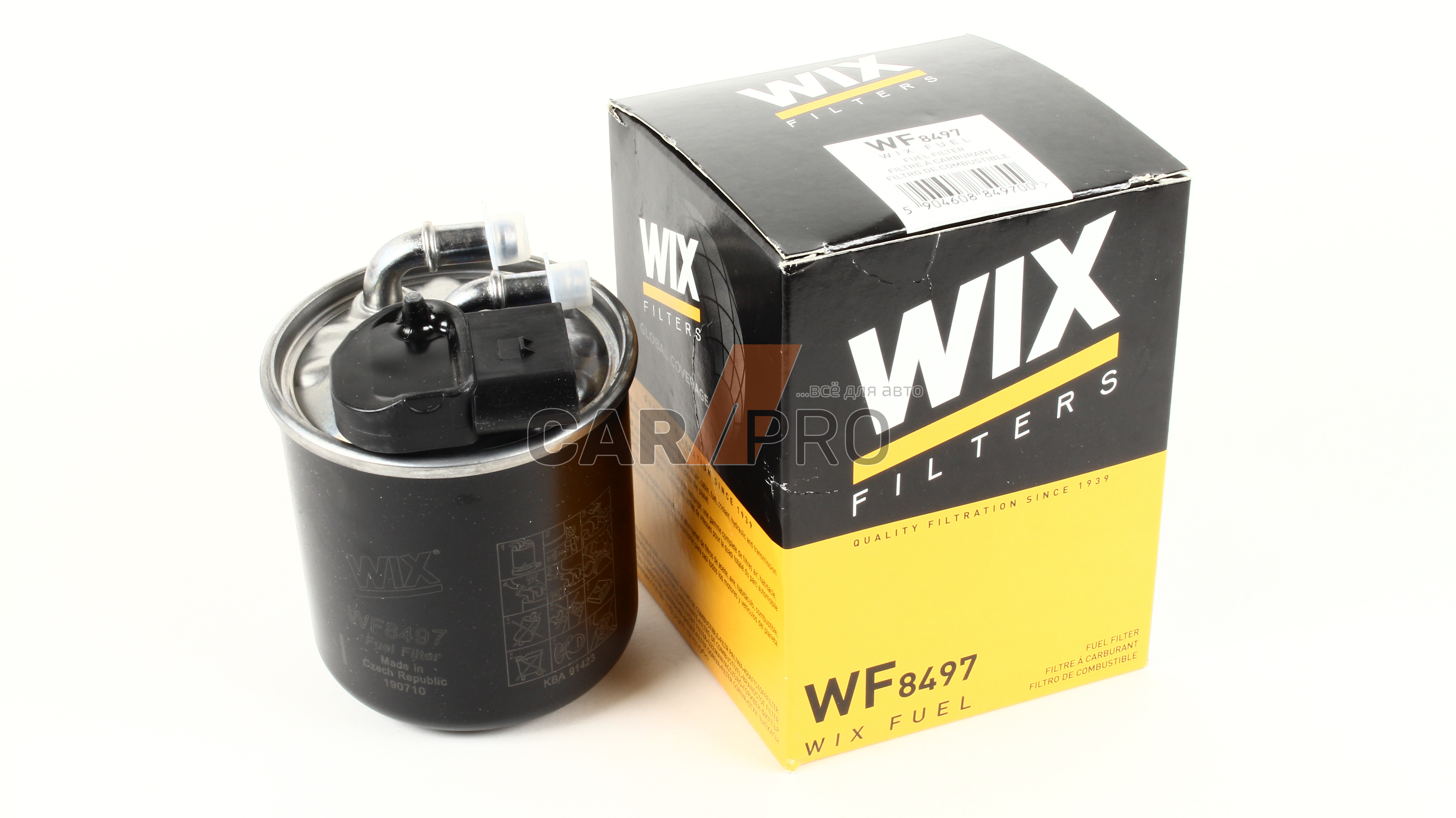 Фильтр топливный, 2.2-3.0CDI 09- (с подогревом) WIX FILTERS